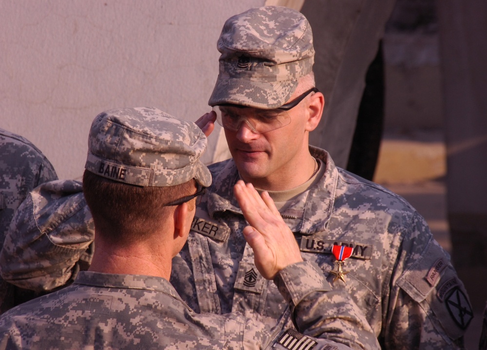 Infantry Leaders Receive Bronze Star Medals
