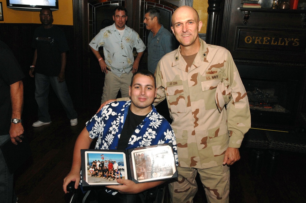 Iraq war veteran visits Guantanamo Bay for diving program