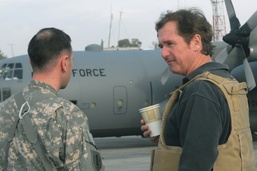 Congressional delegation visits Forward Operating Base Fenty