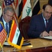 Bush visits Iraq, meets Maliki