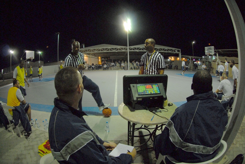 Deployed rotation wraps up intramurals