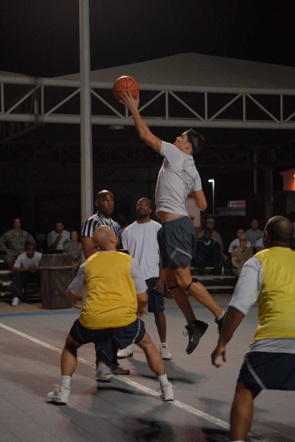 Deployed rotation wraps up intramurals
