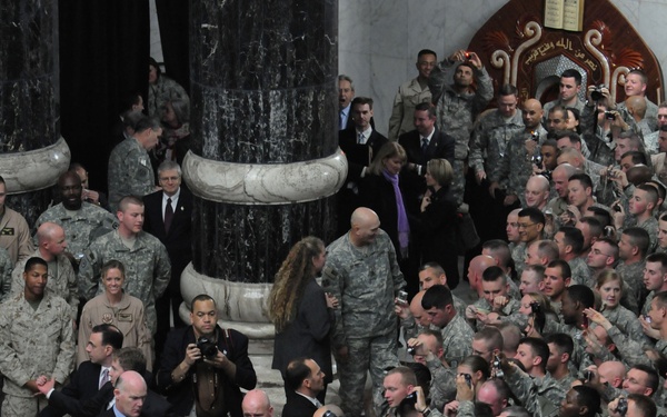 President Bush Visits Iraq