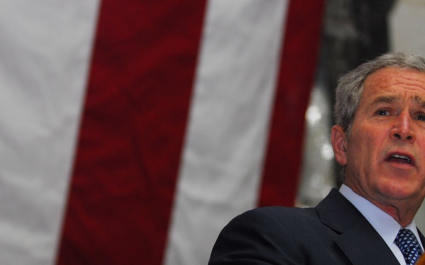 President Bush Visits Iraq
