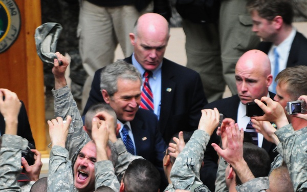 President Bush Visits Iraq