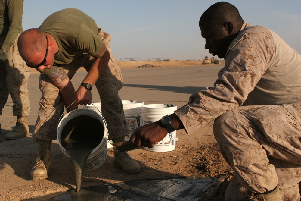 Marines Make Runway Ready For Warbirds