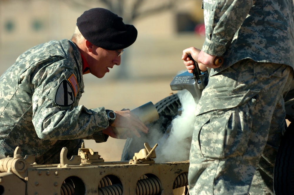 1st Cavalry Division Color Casing Ceremony