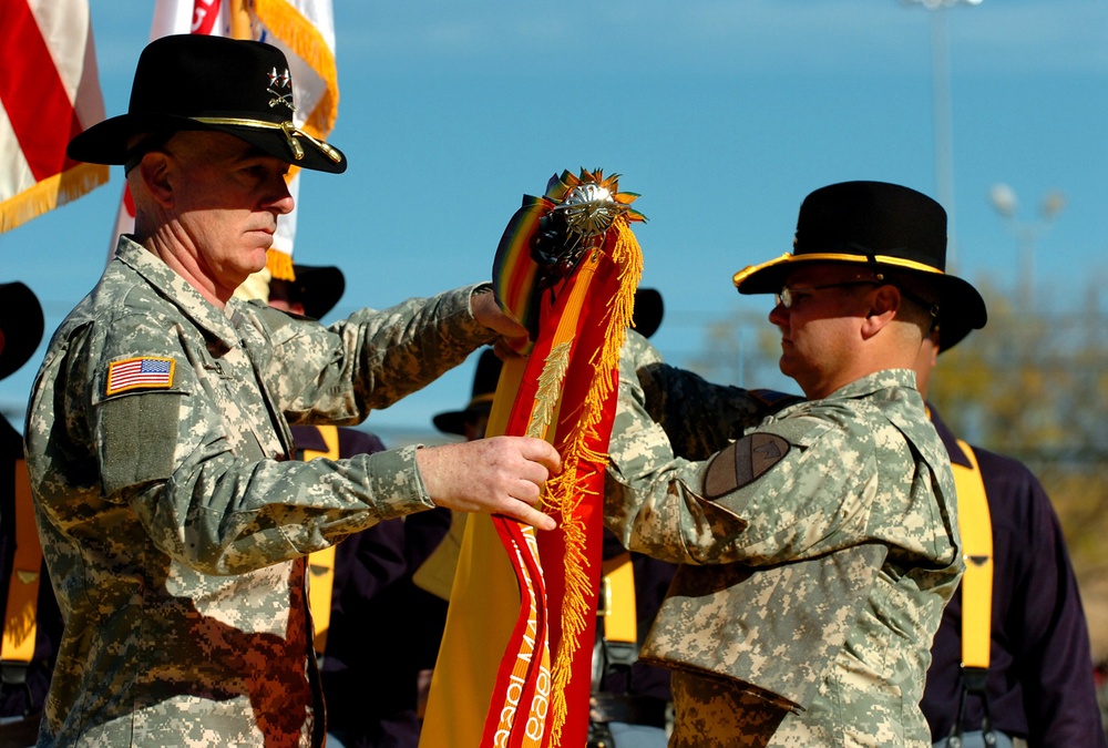1st Cavalry Division Color Casing Ceremony