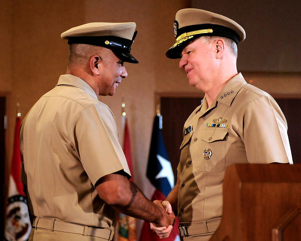 Master Chief Petty Officer of the Navy's retirement ceremony