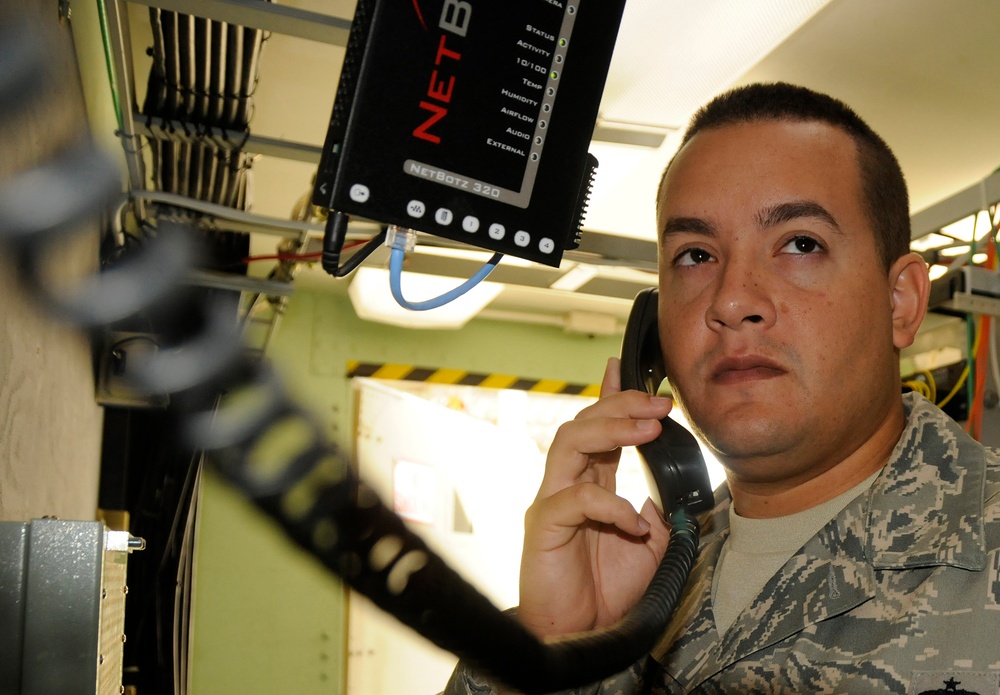 Expeditionary Communications Squadron Keeps Communications Ready