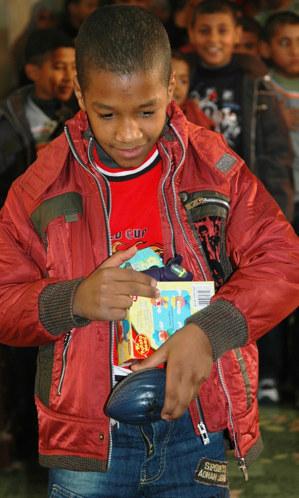 Kut orphans' need for safe haven captures attention of Al Kut Special Weapons and Tactics