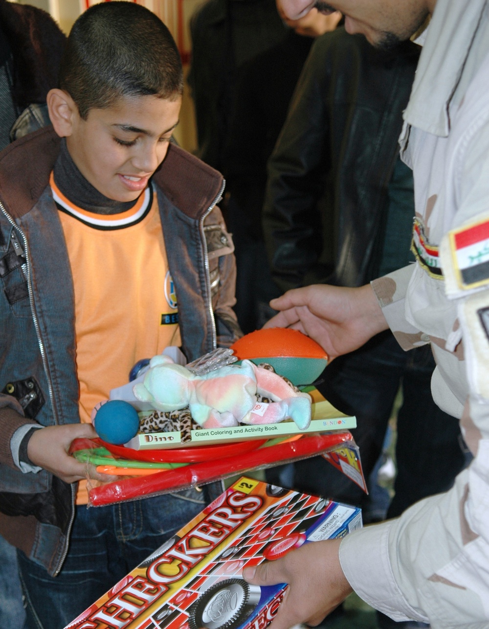 Kut orphans' need for safe haven captures attention of Al Kut Special Weapons and Tactics