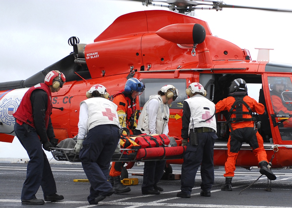 Liberian sailor receives aid