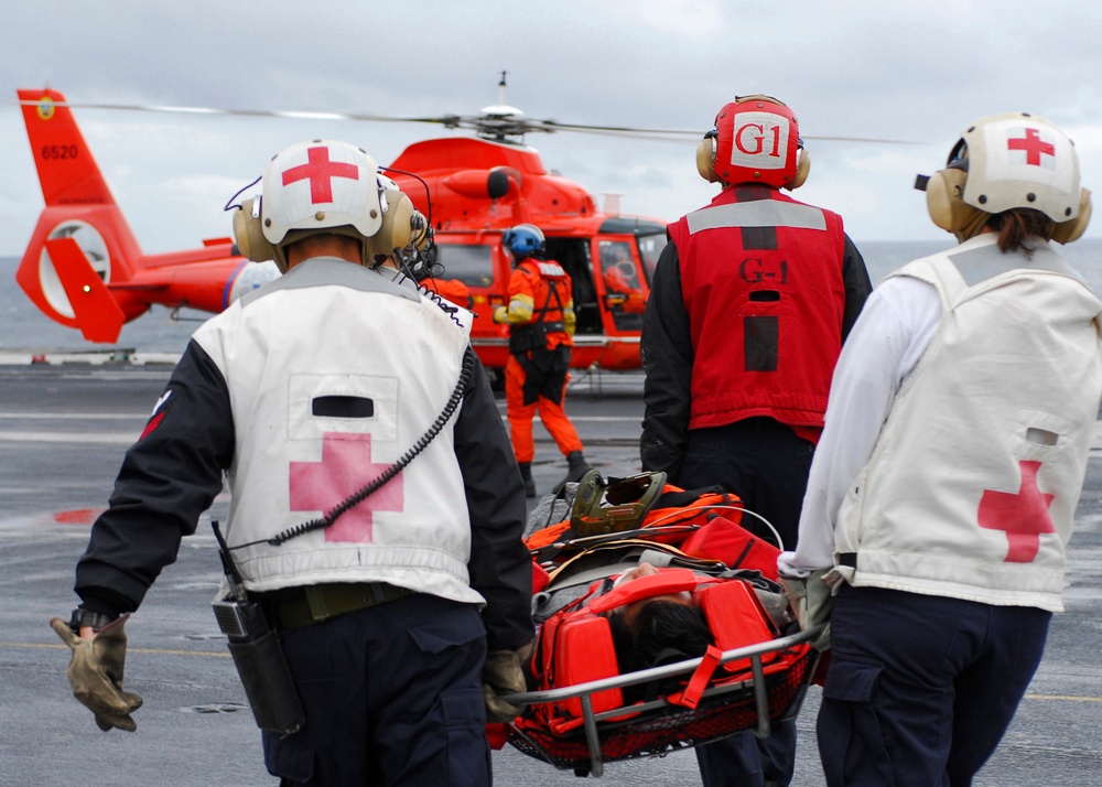 Liberian sailor receives aid