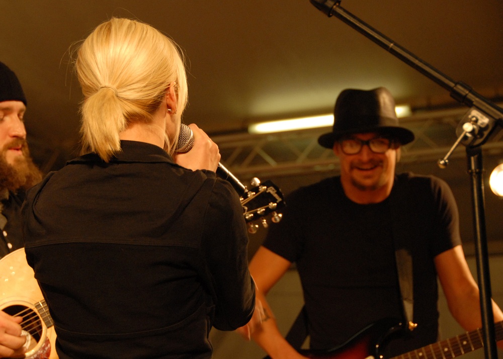 USO Concert at Kandahar Air Field