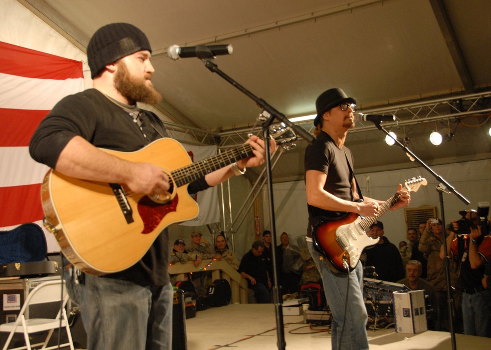 USO Concert at Kandahar Air Field