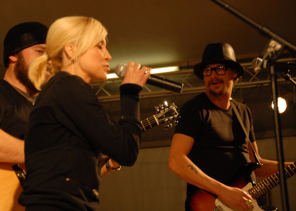 USO Concert at Kandahar Air Field