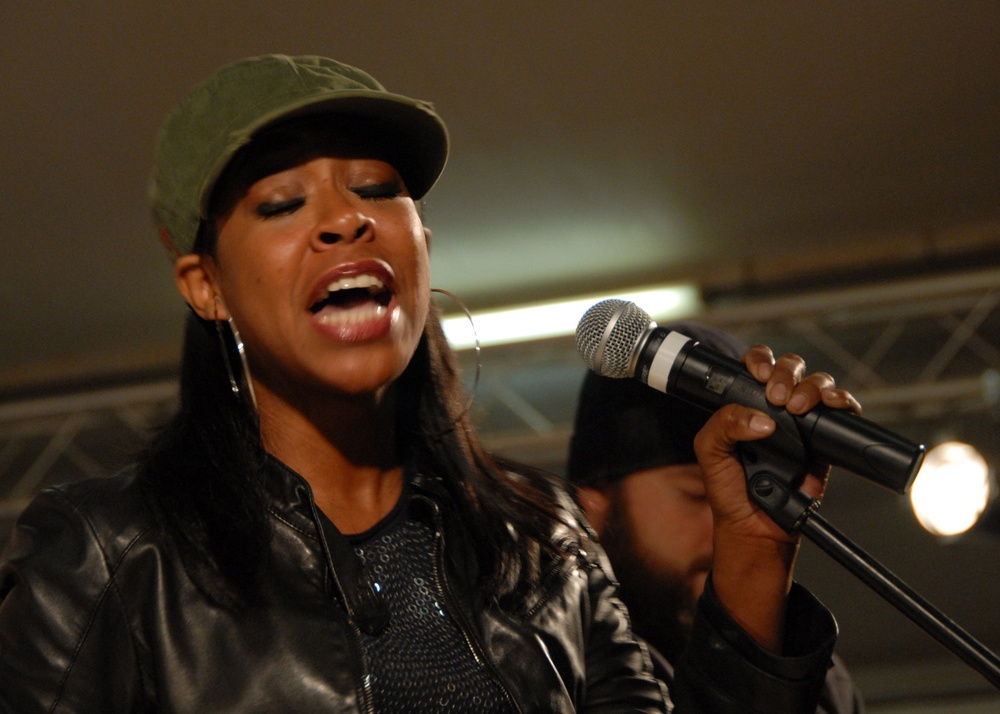 USO Concert at Kandahar Air Field