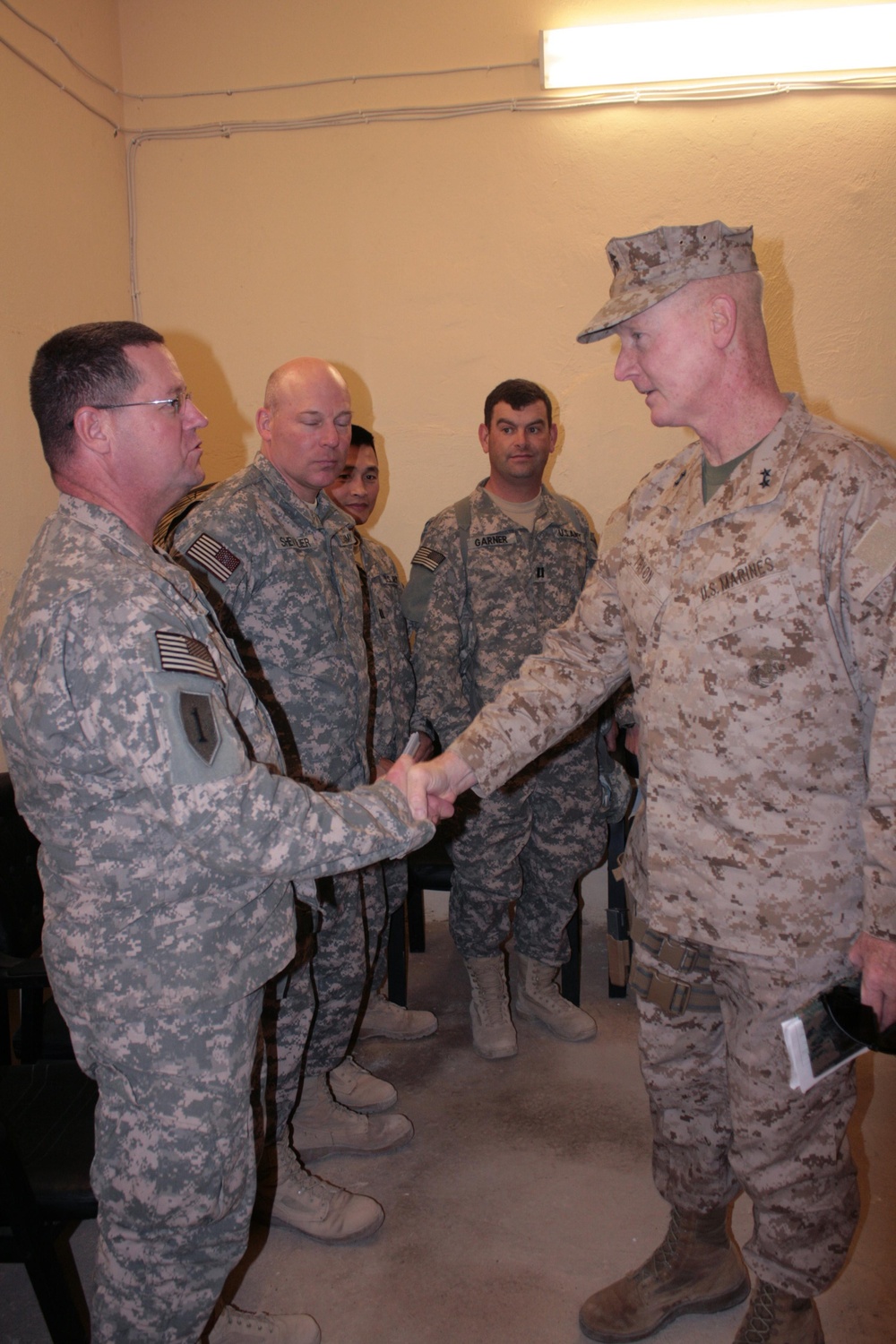 Visit to Camp Ramadi