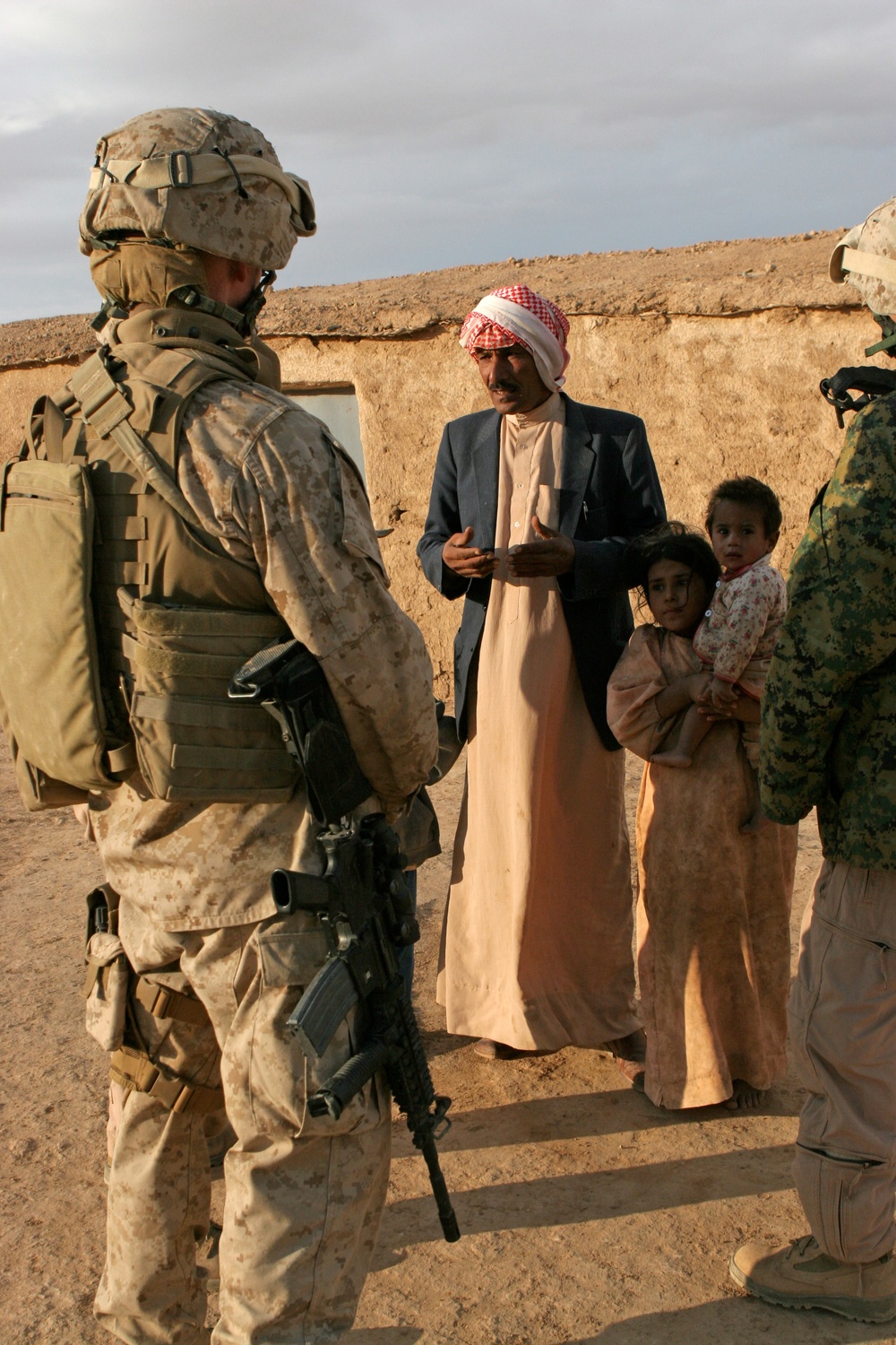 No Better Neighbor, Marines Bring Gifts, Medicine, Security