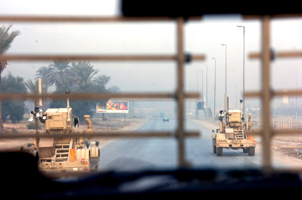 Route-clearance Soldiers search, make eastern Baghdad streets safer