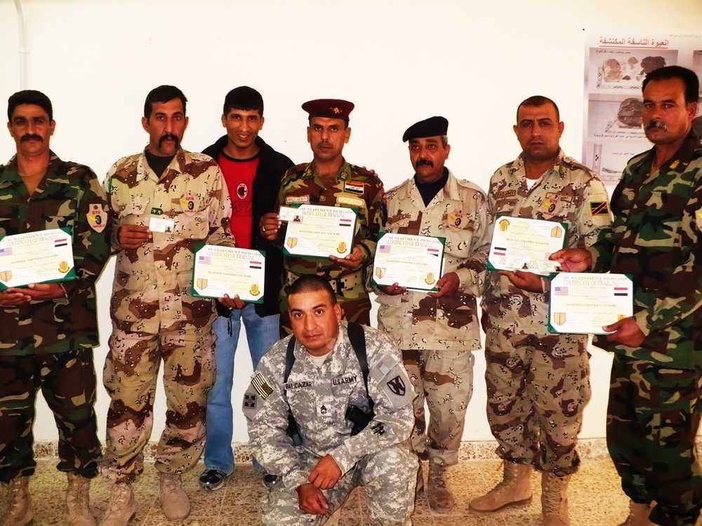 Sustainers Assist the Iraqi Army With a Master Driver Program