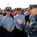 Chief of Naval Operations visits USS San Antonio