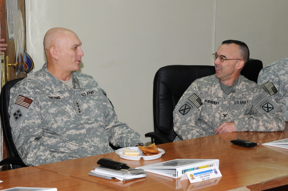 Gen. Odierno visits 4th Brigade Combat Team, 10th Mountain Troops