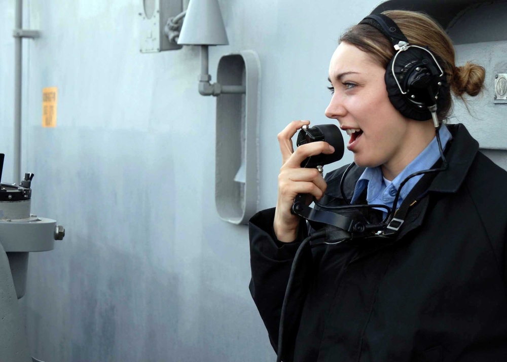 Operations aboard the USS Theodore Roosevelt