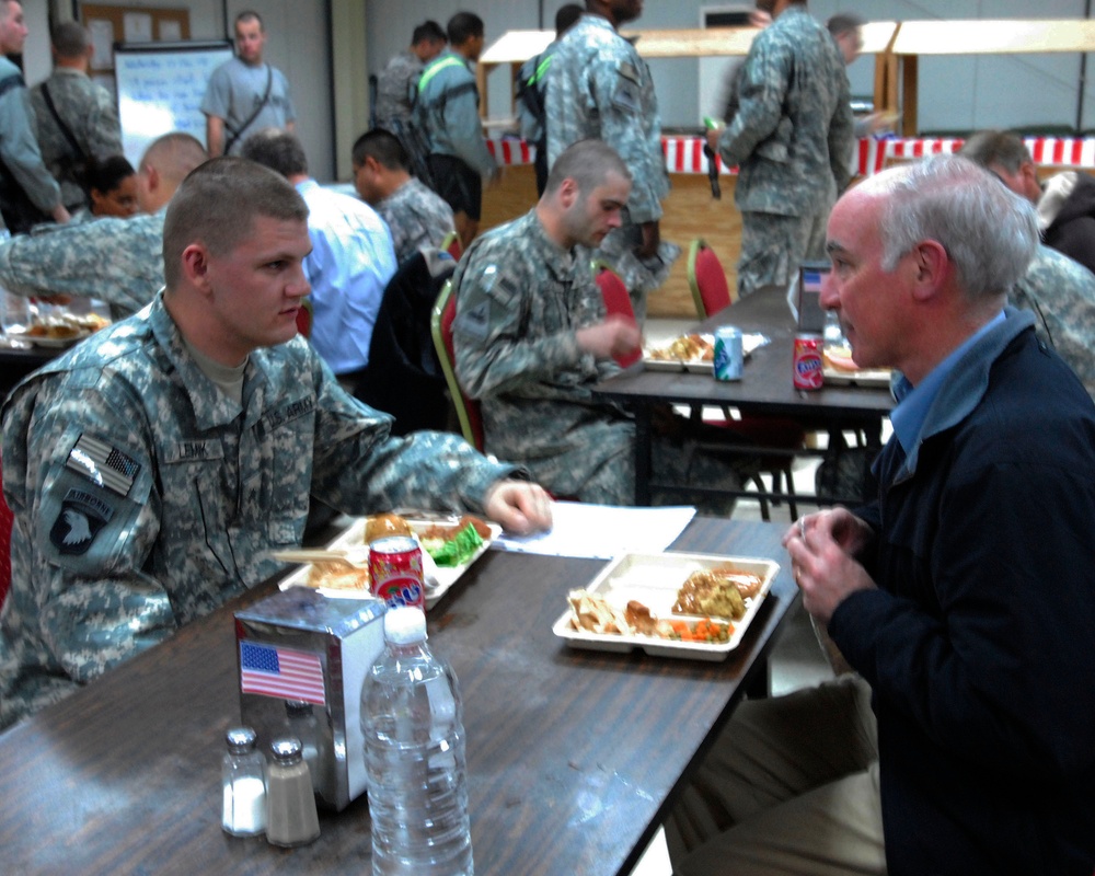 Congressmen visit Iron Brigade
