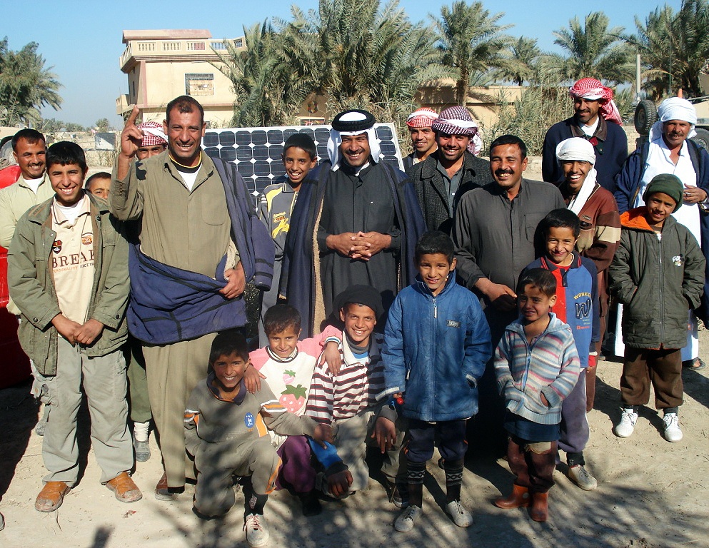 Multi-National Division- Baghdad Soldiers bring clean water to rural villages in Mahmudiyah