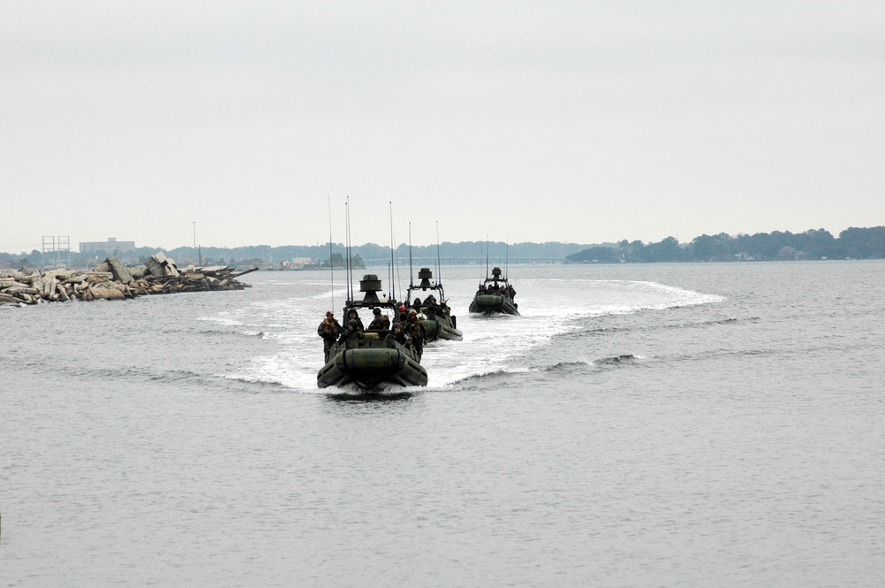 Waterborne patrol