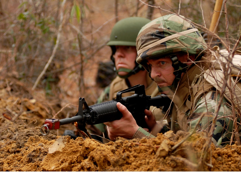 Training at Camp Shelby