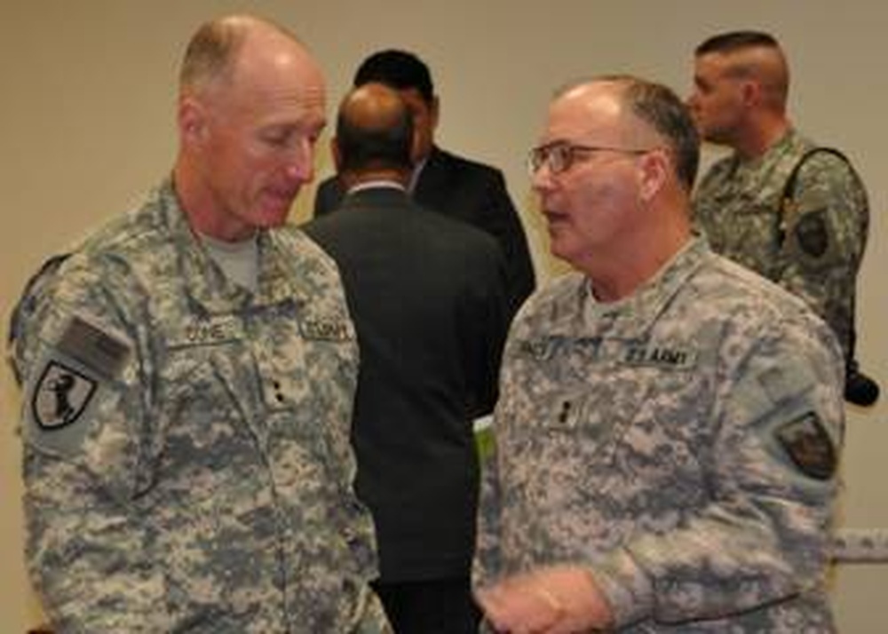 DVIDS - Images - Maj. Gen. Cone relinquishes command of CSTC-A to Maj ...