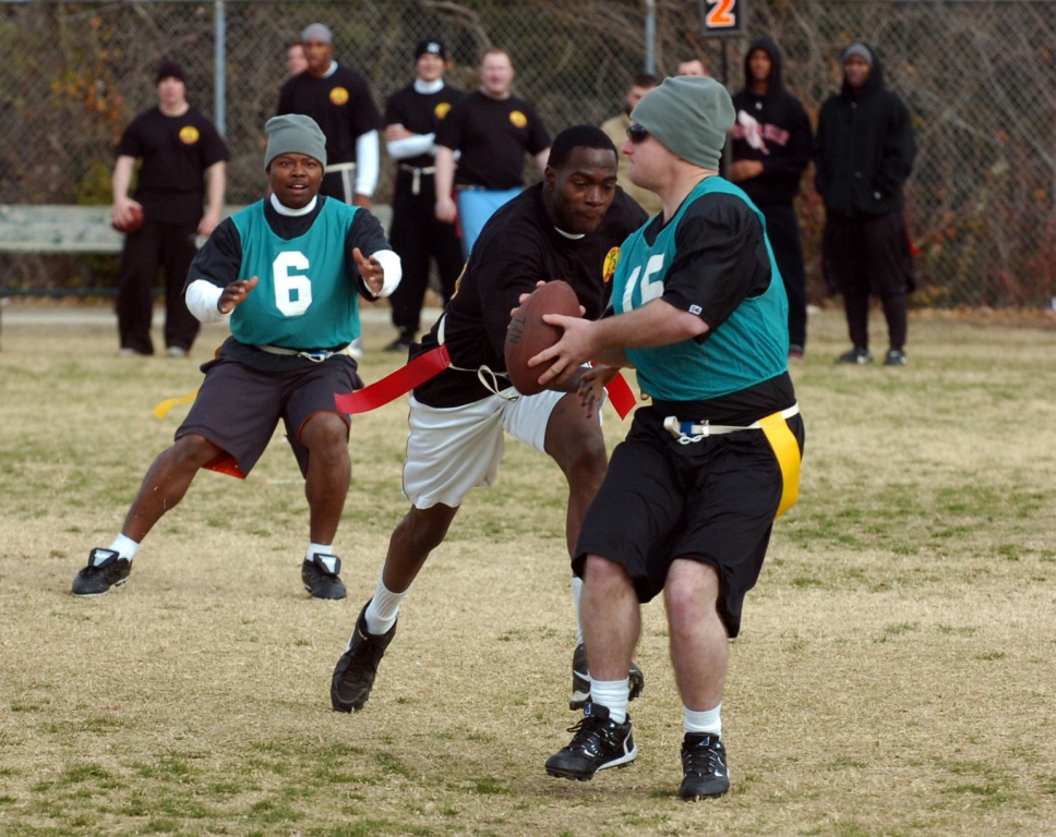 'Red Dragons' treat Soldiers; Families to a sports day