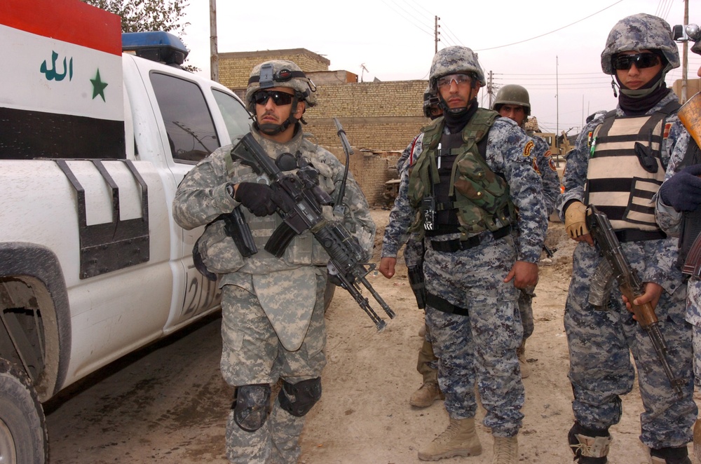 Patriots reflect on progress in eastern Baghdad