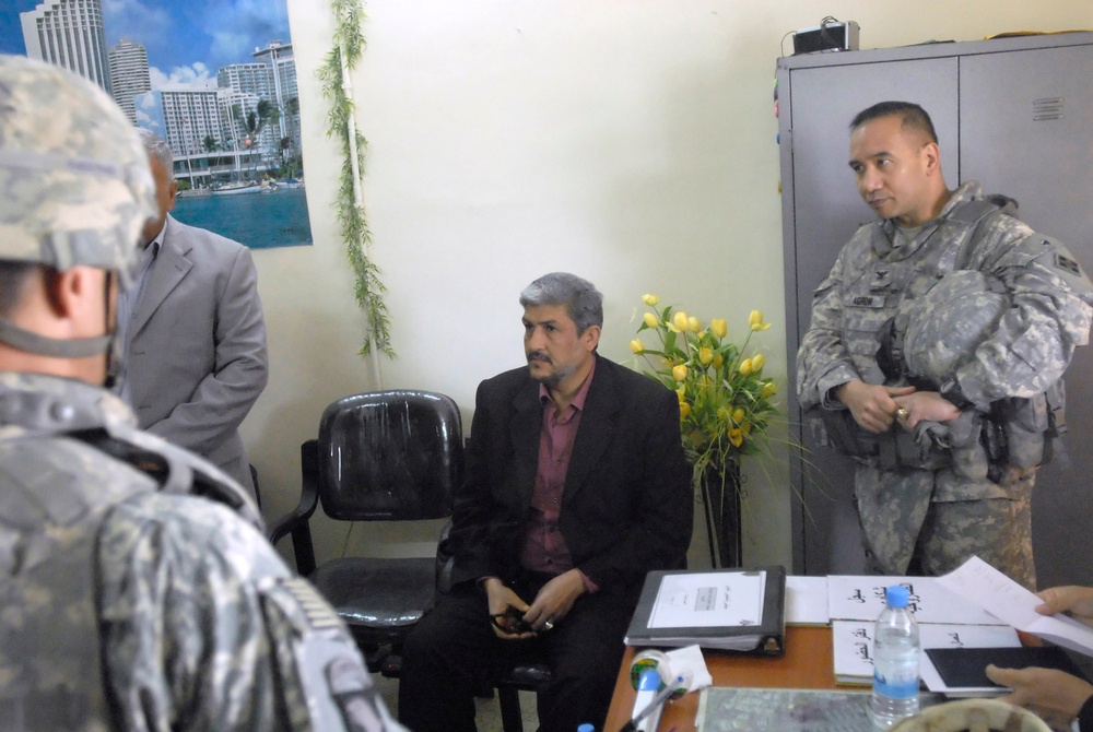 Dagger Leaders, deputy mayor visit Public Works Substation