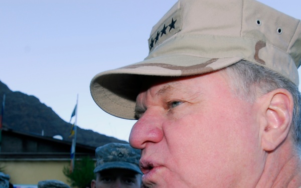 Chief of Naval Operations visits Afghanistan