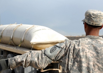 Forward Area Support Team makes rounds