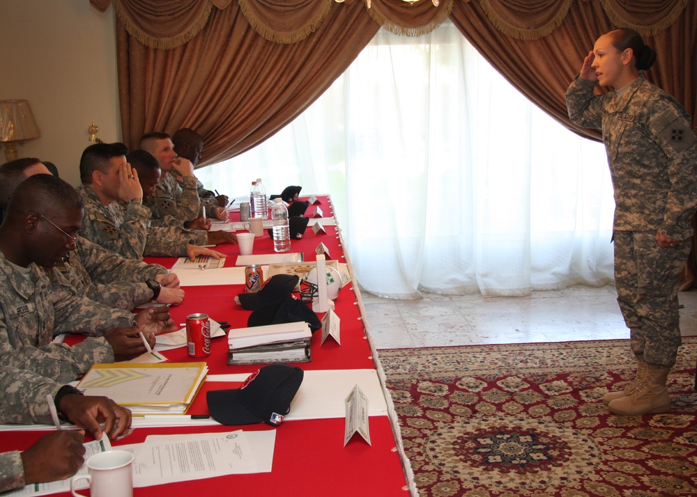 Multi-National Division - Baghdad Selects Non-commissioned, Soldier of the Year