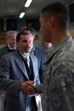 Paterson visits Troops in Afghanistan