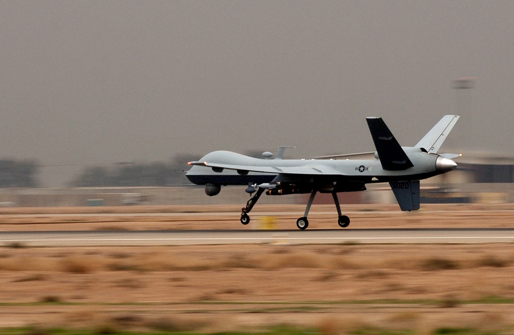 Reaper in for a landing