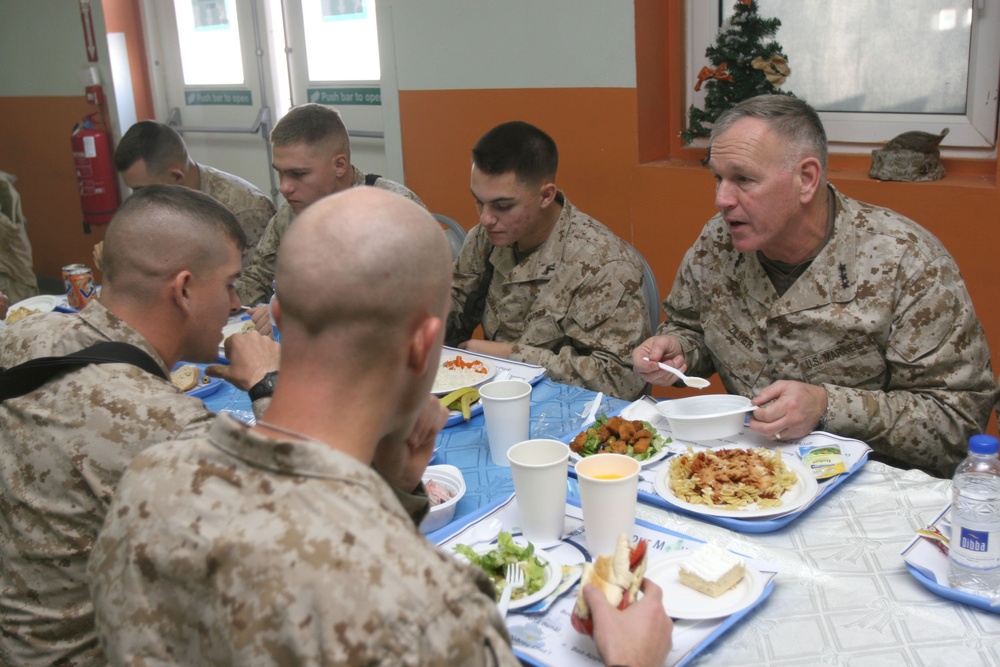 III Marine Expeditionary Force Commanding General Visits Afghanistan Marines