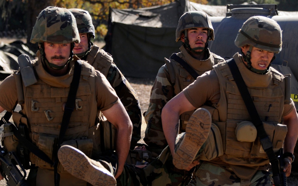 Naval Mobile Construction Battalion field training exercise