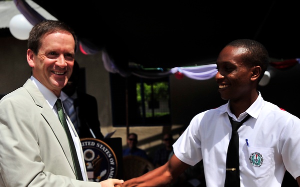 School Dedication ceremony in Dar es Salam