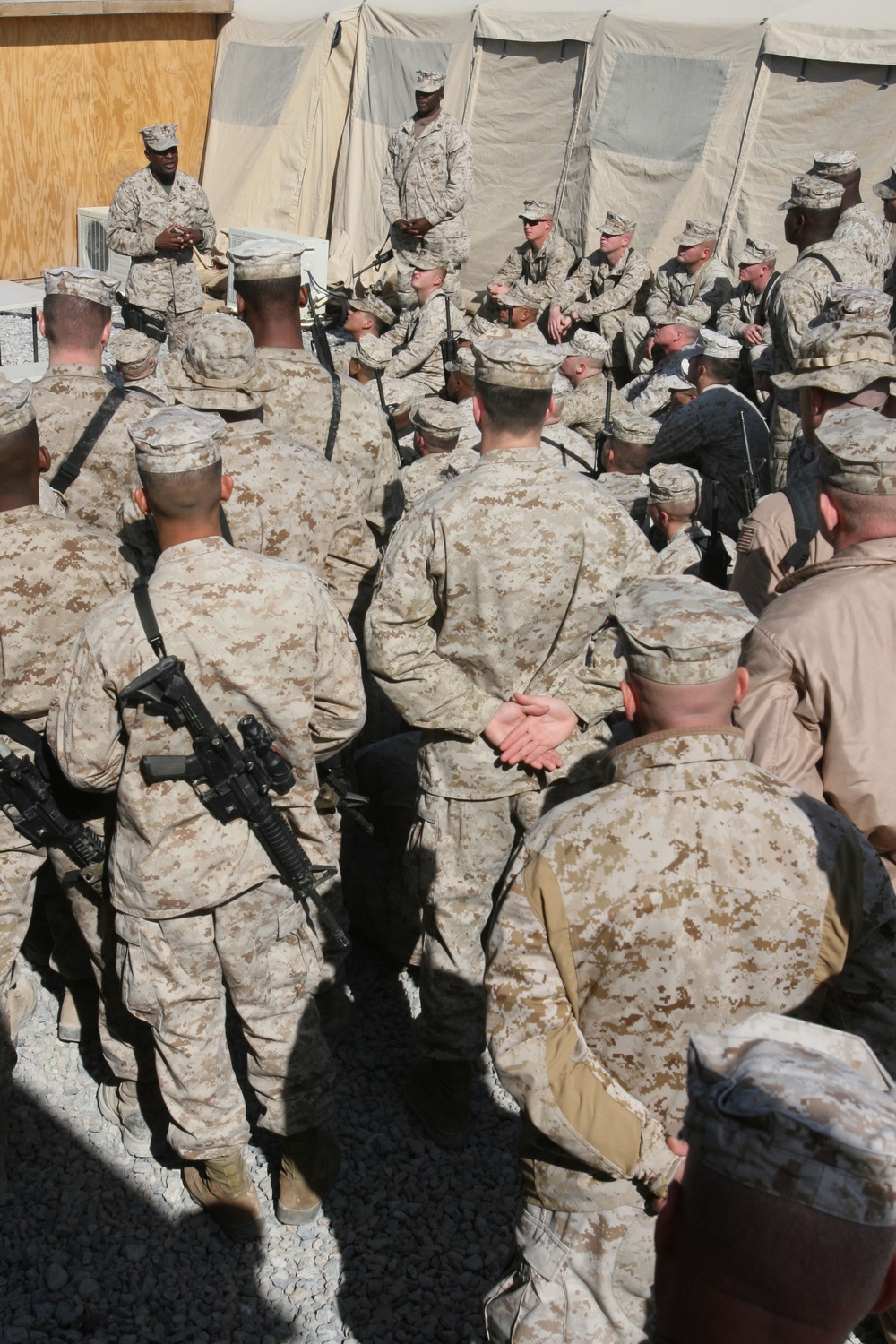 Commandant Makes Holiday Visit to Marines, Sailors in Afghanistan