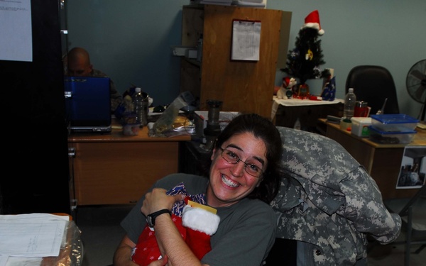 Holiday Party Brings Cheer to A Company, 834th Aviation Support Battalion