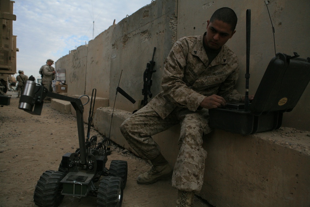 1st Marine Logistics Group at Camp Baharia