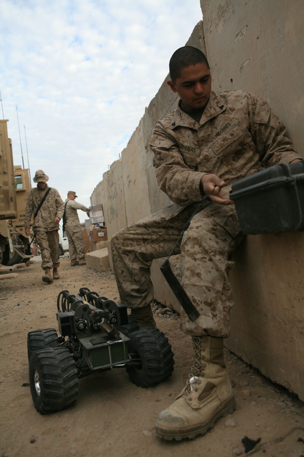 1st Marine Logistics Group at Camp Baharia