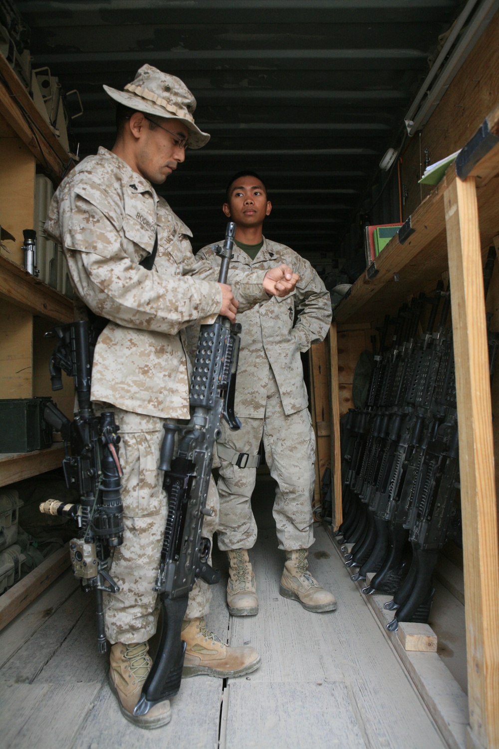 1st Marine Logistics Group at Camp Baharia